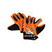 Детские спортивные перчатки Hape оранжевые с чёрным, размер М  | Фото 2