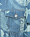 Куртка джинсовая с принтом, синяя Iceberg | Фото 6