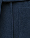 Пальто шерстяное с поясом, синий Max&Co | Фото 3