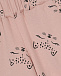 Розовая пижама с принтом &quot;лисички&quot; Dan Maralex | Фото 5