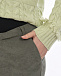 Вельветовые брюки цвета хаки для беременных Pietro Brunelli | Фото 10