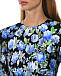 Платье миди, синий цветочный принт Philosophy Di Lorenzo Serafini | Фото 9