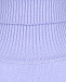 Сиреневое платье-водолазка из шерсти и кашемира Dan Maralex | Фото 7