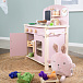Детская игровая кухня с аксессуарами, розовый/натуральный Roba | Фото 8