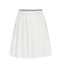 Плиссированная юбка, белая Brunello Cucinelli | Фото 1