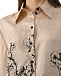 Шелковая блузка с графичным рисунком Alberta Ferretti | Фото 8