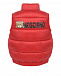 Красный жилет с лого Moschino | Фото 3