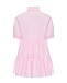 Платье с воротником на пуговицах, светло-розовое Dan Maralex | Фото 3