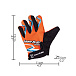 Детские спортивные перчатки Hape оранжевые с чёрным, размер М  | Фото 3