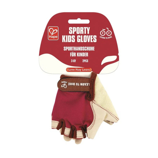 Детские спортивные перчатки Hape красный  | Фото 1