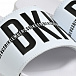 Шлепки с черным лого, белые Bikkembergs | Фото 6