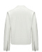 Куртка из эко-кожи, белая MM6 Maison Margiela | Фото 3
