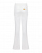 Белые джинсы клеш для беременных Pietro Brunelli | Фото 6