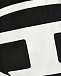 Бермуды для купания белым лого, черные Diesel | Фото 3