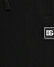 Брюки спортивные с логотипом на поясе и манжетах, черные Dolce&Gabbana | Фото 4