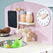 Детская игровая кухня с аксессуарами, розовый/натуральный Roba | Фото 11