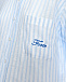 Льняная рубашка в полоску Forte dei Marmi Couture | Фото 7