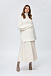 Плиссированная юбка миди с широким поясом Pietro Brunelli | Фото 2