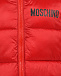 Красный жилет с лого Moschino | Фото 4