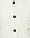 Однобортный пиджак, белый DOUUOD | Фото 3