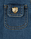 Синяя джинсовая куртка с рюшей Moschino | Фото 4