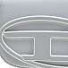 Сумка с металлическим логотипом, светло-голубая Diesel | Фото 4