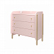 5 в 1 Комплект мебели BABY CHIPAK Детская кроватка, комод Розовый, Матрас и маятник    | Фото 3