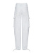 Брюки-карго, белые Mo5ch1no Jeans | Фото 4