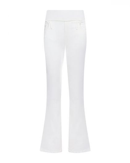 Белые джинсы клеш для беременных Pietro Brunelli | Фото 1