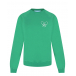 Зеленый свитшот с принтом &quot;теннисные ракетки&quot; Forte dei Marmi Couture | Фото 1