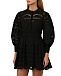 Платье с шитьем, черное Charo Ruiz | Фото 5
