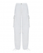 Брюки-карго, белые Mo5ch1no Jeans | Фото 1
