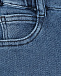Синие трикотажные джинсы Emporio Armani | Фото 3