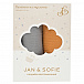 Комплект пеленок, 120x120 см, оранжевый/серый Jan&Sofie | Фото 9