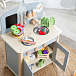 Детская игровая кухня с аксессуарами, серый/натуральный Roba | Фото 5