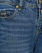 Джинсы свободного кроя, синие Versace Jeans Couture | Фото 3