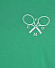 Зеленый свитшот с принтом &quot;теннисные ракетки&quot; Forte dei Marmi Couture | Фото 6