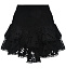 Мини-юбка с шитьем, черная Charo Ruiz | Фото 4