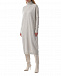 Серое платье-водолазка из шерсти и кашемира Dan Maralex | Фото 4