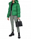 Короткая зеленая куртка с капюшоном Naumi | Фото 2