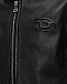 Кожаная куртка, черная Diesel | Фото 3
