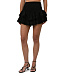 Мини-юбка с шитьем, черная Charo Ruiz | Фото 5