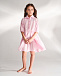Платье с воротником на пуговицах, светло-розовое Dan Maralex | Фото 6